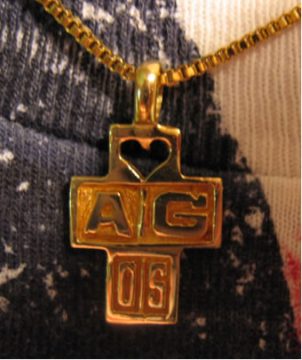 Memorial Necklace Created by Carly Watson