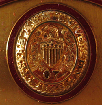 Detail of Rememberance Ring Crest